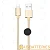 Кабель HOCO X35 USB (m)-Lightning (m) 0.25м 2.4A силикон золотой (1/31/310)
