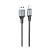 Кабель HOCO X86 USB (m)-Type-C (m) 1.0м 3.0A силикон черный (1/360)