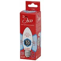Лампа светодиодная ЭРА B35 E27 10W 4000К 220-240V свеча Eco (1/10/100)