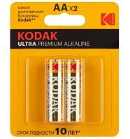 Батарейка Kodak ULTRA PREMIUM LR6 AA BL2 Alkaline 1.5V (2/24/96)