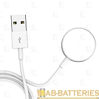 Беспроводное З/У HOCO для умных часов Y1 0.25A белый (1/366)