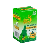 Жидкость от комаров Go Out 30 ночей без запаха (1/36/180)