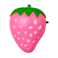 Ночник Camelion NL-180 "Клубника" 4LED 0.5W 220V в розетку (1/24/96)