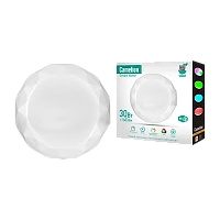 Светильник потолочный Camelion Smart Home 30W LED IP20 накладной WiFi диммируемый белый (1/5)