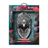 Мышь проводная Defender GM-670L Prototype игровая USB черный (1/40)