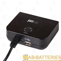 Автомобильное З/У JAZZway CAS-3USB 1USB 2.1A 3 прикуривателя черный