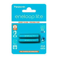 Аккумулятор предзаряженный RTU Panasonic HR03 AAA BL2 NI-MH eneloop lite DECT 550mAh (2/20/240)
