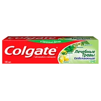 Зубная паста COLGATE Лечебные травы отбеливающая 100мл (1/48)