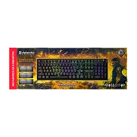 Клавиатура проводная Defender GK-370L Prosecutor игровая USB 1.5м Anti-Ghost черный (1/20)
