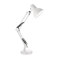 Светильник настольный Ultraflash UF-313 60W 230V на основании белый (1/12)