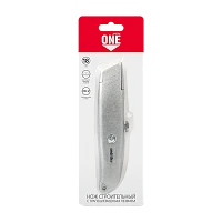 Нож строительный Smartbuy 18мм выдвижной порошковый корпус