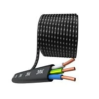 Кабель электрический ЭРА ВВГ Пнг(А)-LS 3 х 2.5 кв.мм черный ГОСТ бухта 100м