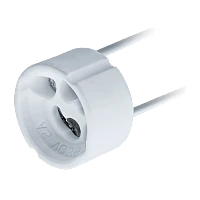 Патрон Volsten Винтовое крепление керамика GU10 серый (1/100/1000)