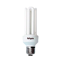 Лампа люминесцентная Navigator 4U E27 30W 2700К 220-240V U-образная (1/12/60)