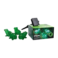 Фонарь садовый Старт Лягушки 4LED от солнечной батареи IP20
