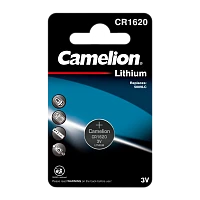 Батарейка Camelion CR1620 BL1 Lithium 3V (1/10/1800)