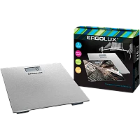 Весы напольные Ergolux ELX-SB02-C03 электронные 180кг металлик (1/8)