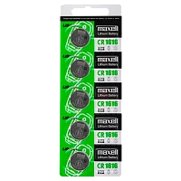 Батарейка Maxell G CR1616 BL5 Lithium 3V (5/100/2000)
