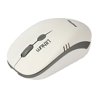 Мышь беспроводная Smartbuy 344CAG ONE классическая USB с зарядкой от USB белый серый (1/40)