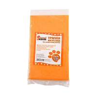 Тряпка для пола Рыжий кот Эконом 50х60см вискоза оранжевый (1/50)