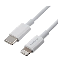 Кабель GoPower GP10TL Lightning (m)-Type-C (m) 1м белый (1/200/800)