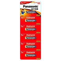 Батарейка Panasonic LR03 AAA BL6 1.5V отрывные CN (Китай) (6/72/216)