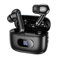 Наушники внутриканальные HOCO EQ2 Plus bluetooth 5.4 с микр. дисплей черный (1/14/140)