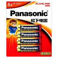 Батарейка Panasonic LR6 AA BL4 1.5V CN (Китай) (4/48/192)