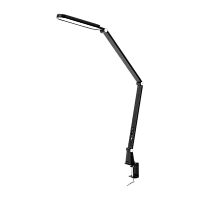 Светильник настольный Camelion KD-860 13W 230V LED струбцина сенс. черный (1/6)