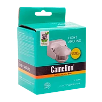 Сенсор включения освещения Camelion LX-39/Wh настенный электронный 180° белый (1/50)