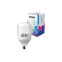 Лампа светодиодная Космос HW E27 40W 4500К 220V цилиндр матовая (1/20)