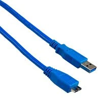 Кабель Perfeo USB3.0 (m)-microUSB3.0 (m) 1.8м синий (1/25)
