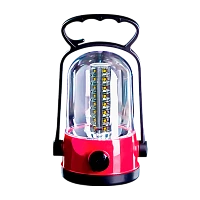 Фонарь туристический Космос 6010 32LED от аккумулятора красный (1/12/48)