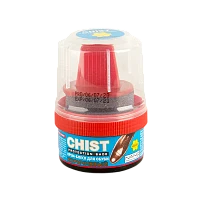 Крем-блеск для обуви CHIST 60мл с губкой коричневый (1/12/48)