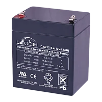 Аккумулятор свинцово-кислотный LEOCH DJW12-5.4 F2 12V 5.4Ah