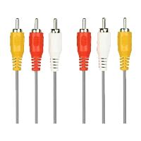 Кабель Smartbuy KA-235 3xRCA (m)-3xRCA (m) 5.0м силикон черный (1/20)