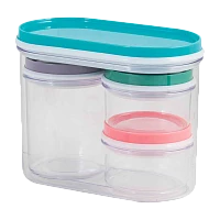 Набор контейнеров для хранения SB-1 Рыжий кот универсальный 4шт. (1/12/48)