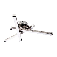 Светильник настенно-потолочный Camelion LCL-1051 30W 230V LED IP20 550мм пульт хром (1/20)