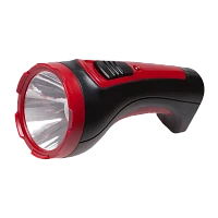 Фонарь туристический Космос 101 1W 1LED от аккумулятора 2 режима красный черный (1/12/48)