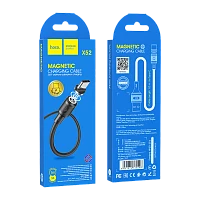 Кабель HOCO X52 USB (m)-Type-C (m) 1м 2.0A ПВХ магнит черный (1/31/310)