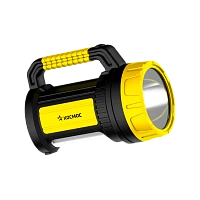 Фонарь туристический Космос 2005 5W 1LED от аккумулятора 3 режима черный желтый (1/16)