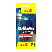 Бритва одноразовая Gillette "Blue II Plus" 2 лезвия 5+2шт. (1/24)