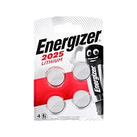 Батарейка Energizer CR2025 BL4 Lithium 3V (4/40/560)