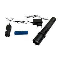 Фонарь шокер Без бренда BL1102 от аккумулятора черный