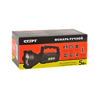 Фонарь прожектор Старт LHE 515-B1 5W от аккумулятора 4 режима черный (1/40)