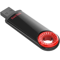 Флеш-накопитель SanDisk Cruzer Dial CZ57 16GB USB2.0 пластик черный красный