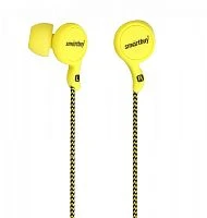 Наушники внутриканальные Smartbuy MANGA желтый (1/200)
