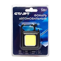 Фонарь Старт LAE 505-С1 5WCOBLED от аккумулятора черный (1/50/200)
