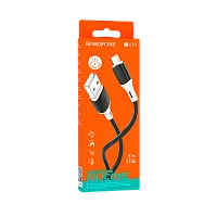 Кабель Borofone BX79 USB (m)-Type-C (m) 1м 2.4A силикон черный (1/360)