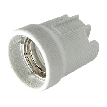 Патрон Volsten Винтовое крепление керамика E27 серый (1/200)